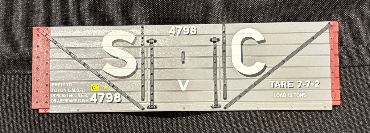 Northern Finescale Gauge 1 1;32nd scale 7 Plank wagon exhibition side “S - C”