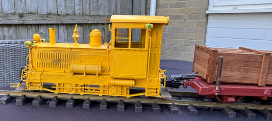 PRICE REDUCED - Gauge 1/G-scale - Accucraft Plymouth Diesel & P-Way Train- With R/C