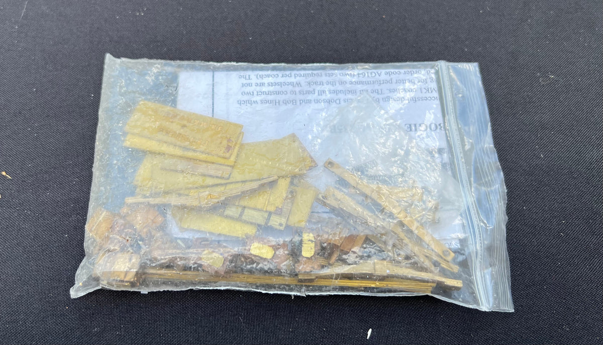 Price Reduced - Gauge 1-10mm scale Tenmille BR MK 1 Etched Bogie Kit Part Built.