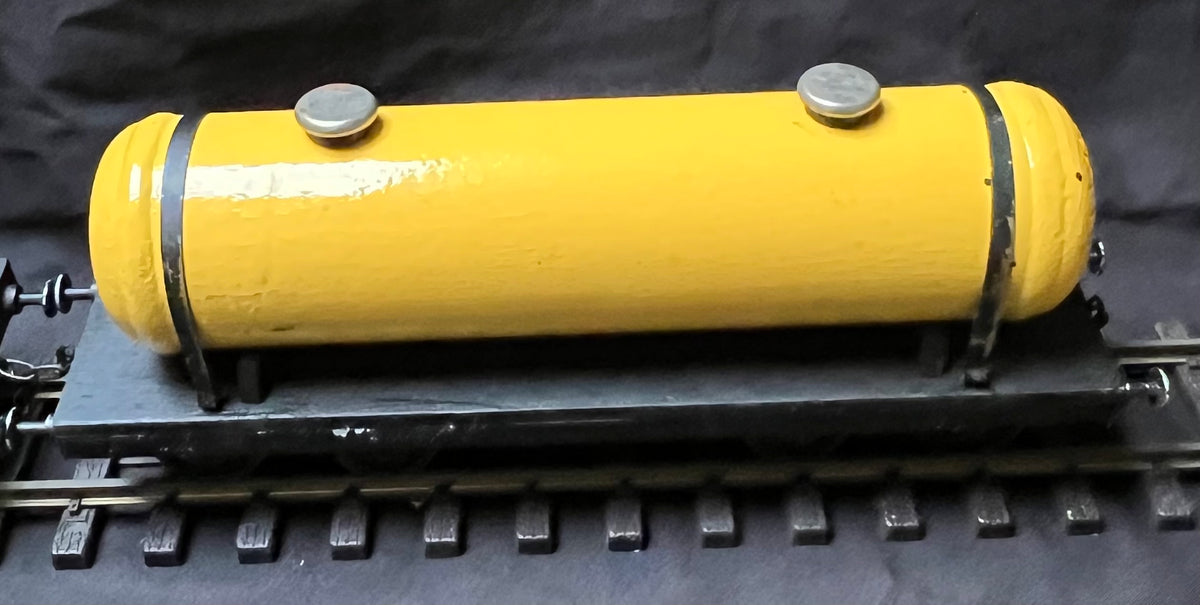 3 x Gauge 1 - 10mm scale Scratch-Built Bogie tanker wagons