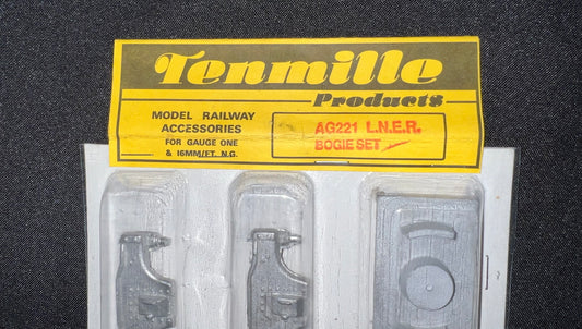 Price Reduced - Tenmile Gauge 1 LNER Gresley Bogie set (Whitemetal)
