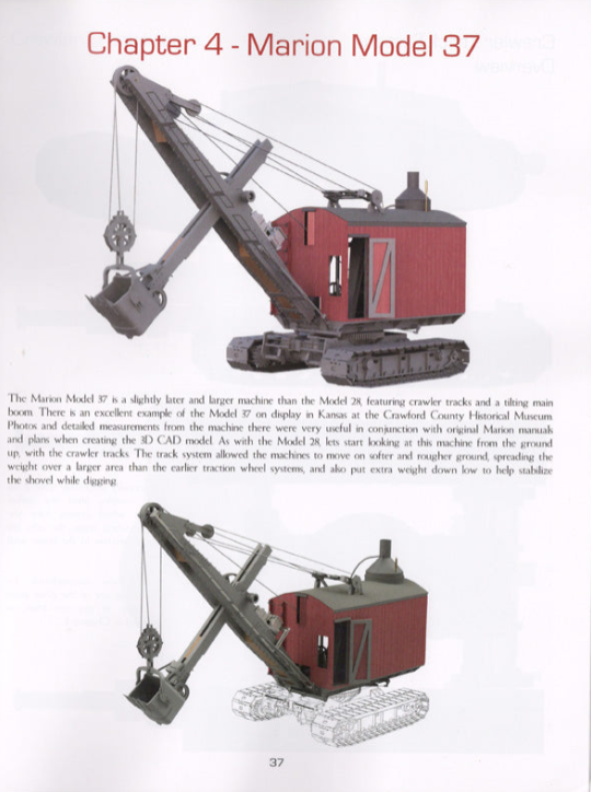 Steam Shovels - A Model Builder's Plan Book