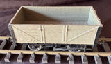 Gauge 1 - 10mm Scale Static 5 plank wagon