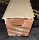 Gauge 1 - 10mm Ventilated wagon body with Brass Axle boxes