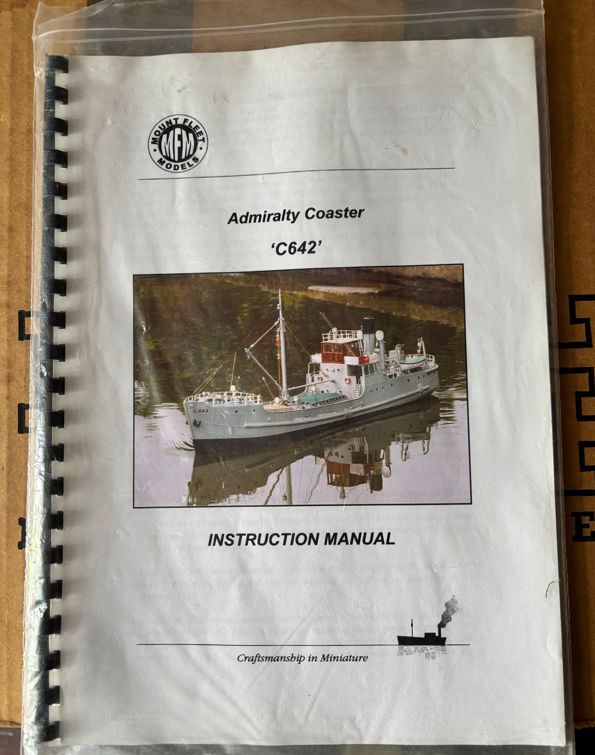 Mount Fleet Models Admiralty Coaster C642 Kit 1:32nd scale
