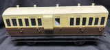 G1-10mm scale GWR 4 Wheel 1st/3rd Gaurd Compartment Coach