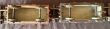 2 x Gauge 1 - 10mm Scale 7 Plank Coal Wagons.
