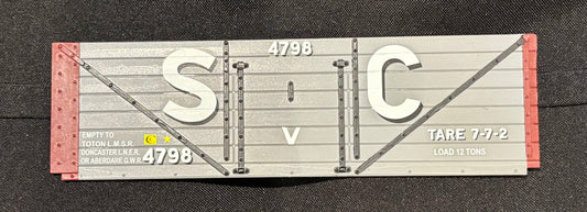 Northern Finescale Gauge 1 1;32nd scale 7 Plank wagon exhibition side “S - C”