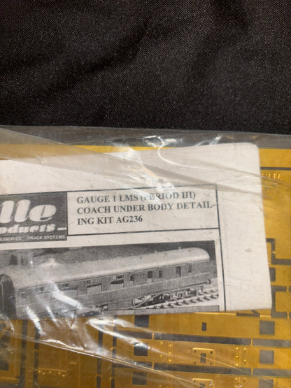 Price Reduced - Tenmille Gauge 1 - 10mm scale LMS Stanier Chassis Detailing Kit