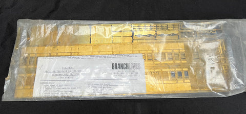 Branch Lines 4mm scale SR/BR 58ft Brake 3rd & LAV Combo Etched brass body kit.