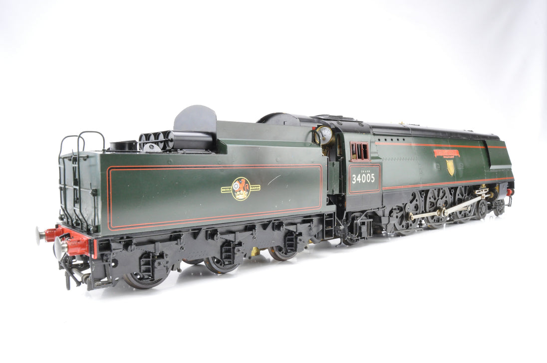 PRICE REDUCED - Aster Gauge 1/ 1:32nd scale - Live Steam Battle of Britain class loco - BR Livery “Sir Winston Churchill” - NIB