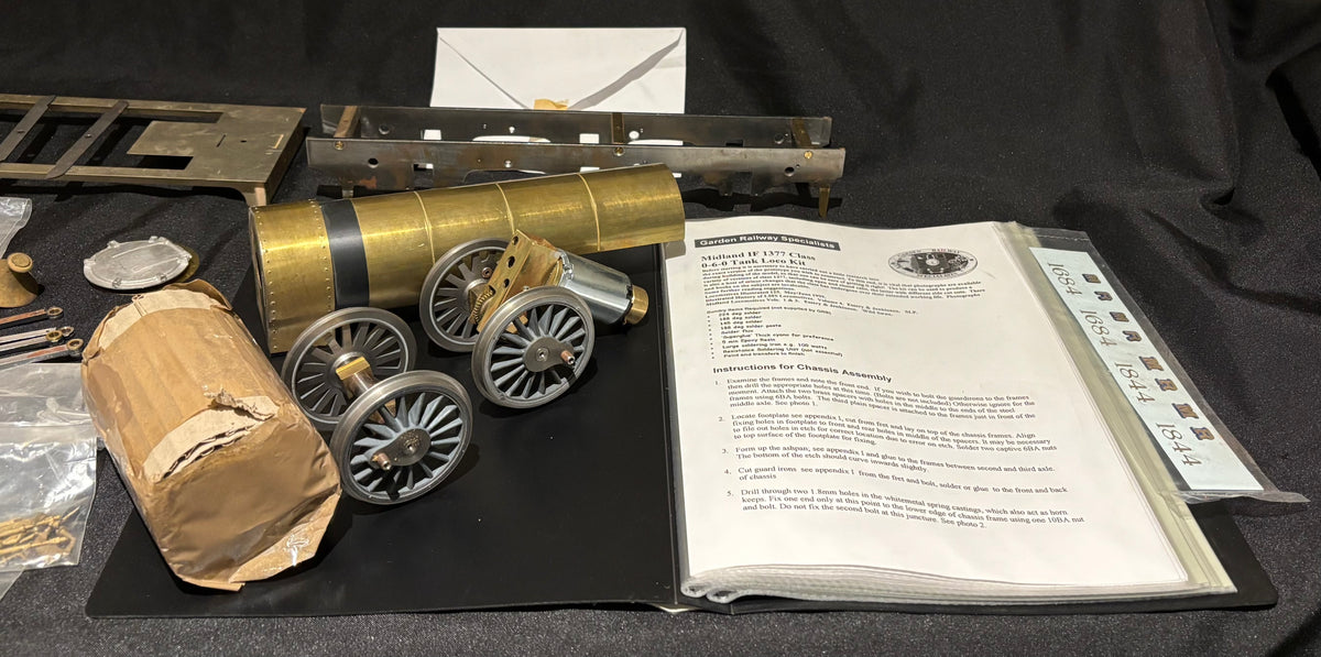Price Reduced - GRS Gauge 3 MR 1F loco kit Part Built