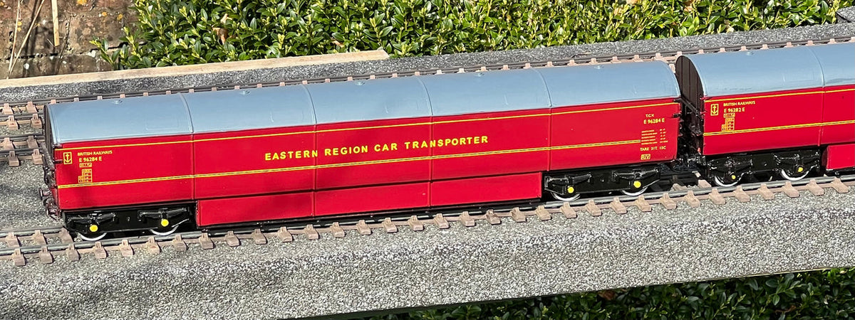 Price Reduced - Gauge 1 - 10mm Scale Newton-Chambers Car Transporter wagons