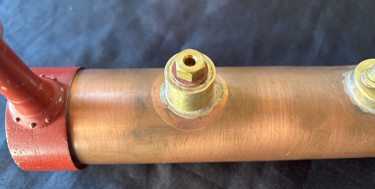 Finescale Engineering Co/Tony Saint 16mm boiler with boiler certificate.