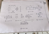 Gauge 1 - 10mm scale NE Railway 0-8-0 Tender Loco + 0-6-2 tank engine drawings.