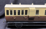 G1-10mm scale GWR 4 Wheel 1st/3rd Gaurd Compartment Coach
