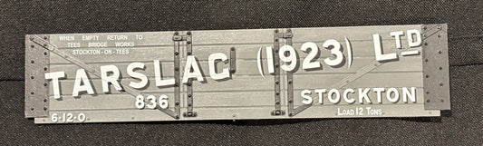 Northern Finescale Gauge 1 1;32nd scale 5 Plank wagon exhibition side “Tarslag (1923) Ltd