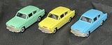 3 x 1:32nd scale Ford Anglia’s