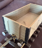 Gauge 1 - 10mm Scale Static 5 plank wagon