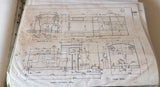 Gauge 1 - 10mm scale NE Railway 0-8-0 Tender Loco + 0-6-2 tank engine drawings.