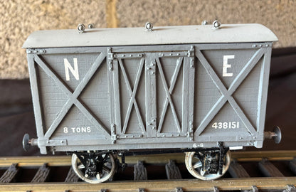 Gauge 1 - 10mm scale NE 8ton ventilated Goods Wagon