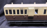 G1-10mm scale GWR 4 Wheel 1st/3rd Gaurd Compartment Coach