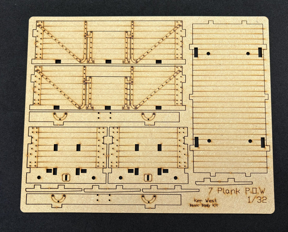 Ken West Gauge 1 Wagon Kits