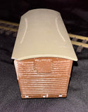 Gauge 1 - 10mm Ventilated wagon body with Brass Axle boxes