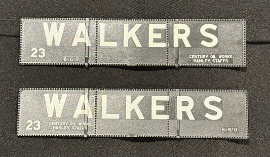 NFS Gauge 1 - 1:32nd scale Walkers Tar Tank wagon exhibition sides x 2