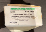 GRS Gauge 3 LMS Ventilated Box Van Kit