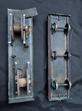 2 x Gauge 1 - 10mm Six Wheel Cable Reel Wagons Projects