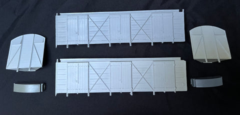 Gauge 1 - 1;32nd scale GWR PAS/Fruit van Body Kit.