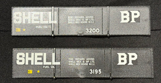 NFS Gauge 1 - 1:32nd scale SHELL/BP Tank wagon exhibition sides x 2