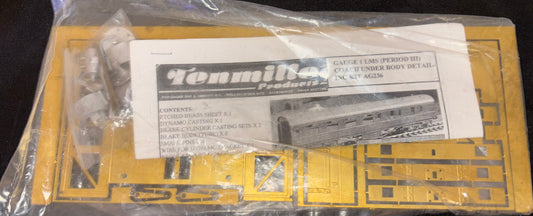 Price Reduced - Tenmille Gauge 1 - 10mm scale LMS Stanier Chassis Detailing Kit