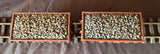 2 x Gauge 1 - 10mm Scale 7 Plank Coal Wagons.