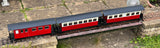 3 x 16mm - 32mm gauge Scratch built Harz Mountain Coaches