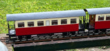 3 x 16mm - 32mm gauge Scratch built Harz Mountain Coaches
