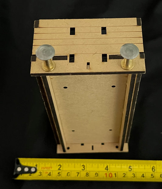 2 x Gauge 1 - 10mm Scale wooden wagon Bodies
