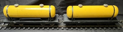 3 x Gauge 1 - 10mm scale Scratch-Built Bogie tanker wagons