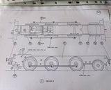 Gauge 1 - 10mm scale NE Railway 0-8-0 Tender Loco + 0-6-2 tank engine drawings.