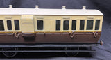 G1-10mm scale GWR 4 Wheel 1st/3rd Gaurd Compartment Coach