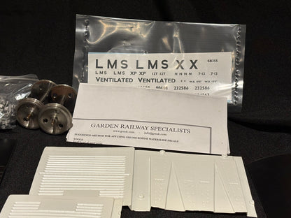 Price Reduced - GRS Gauge 3 LMS Ventilated Box Van Kit