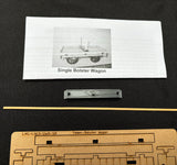 Ken West - Gauge 1/1;32nd scale - Single bolster wagon - Body Kit