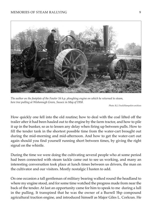 Memories of Steam Rallying