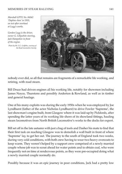 Memories of Steam Rallying
