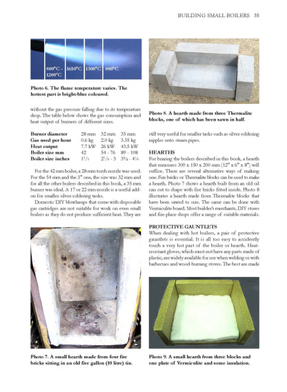 Building Small Boilers for Gas Firing - By Alex Weisss