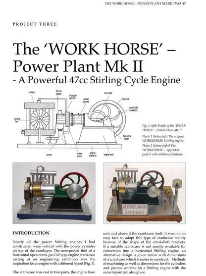 Stirling Engine Projects Volume 1