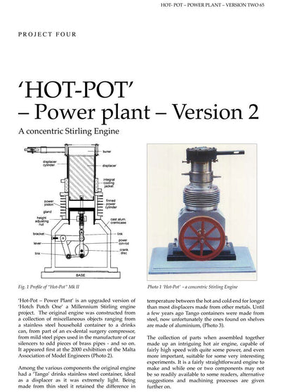 Stirling Engine Projects Volume 1