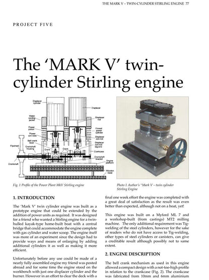 Stirling Engine Projects Volume 1
