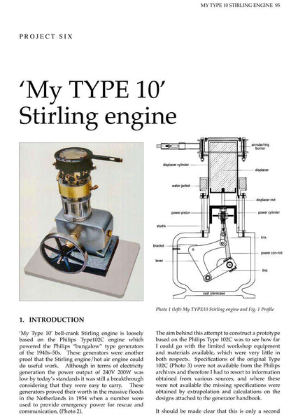 Stirling Engine Projects Volume 1